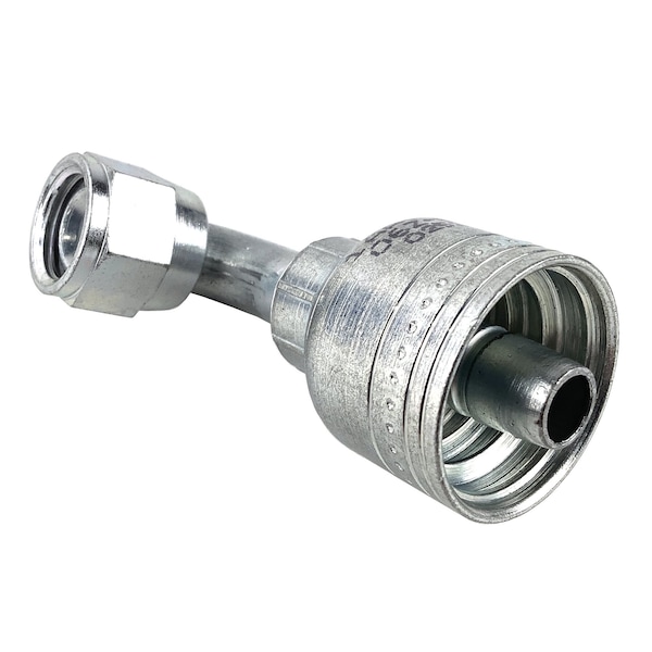 Eaton Fitting, Hyd, Weathergrip, Jic/37 Deg Female Swivel 90 Deg Elbow, 9/16-18 Thread, -06 Hose, 2.21 06Z-666 - main